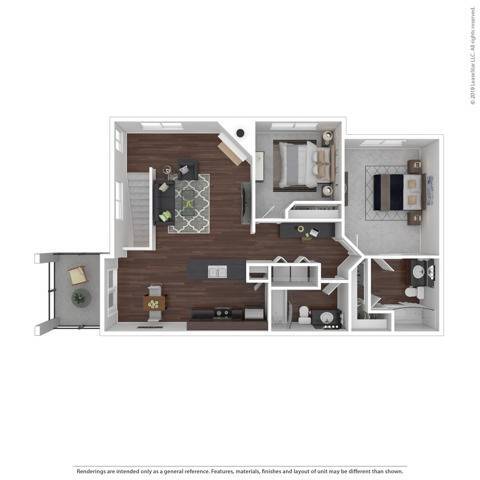 Shasta B L-201 floor plan